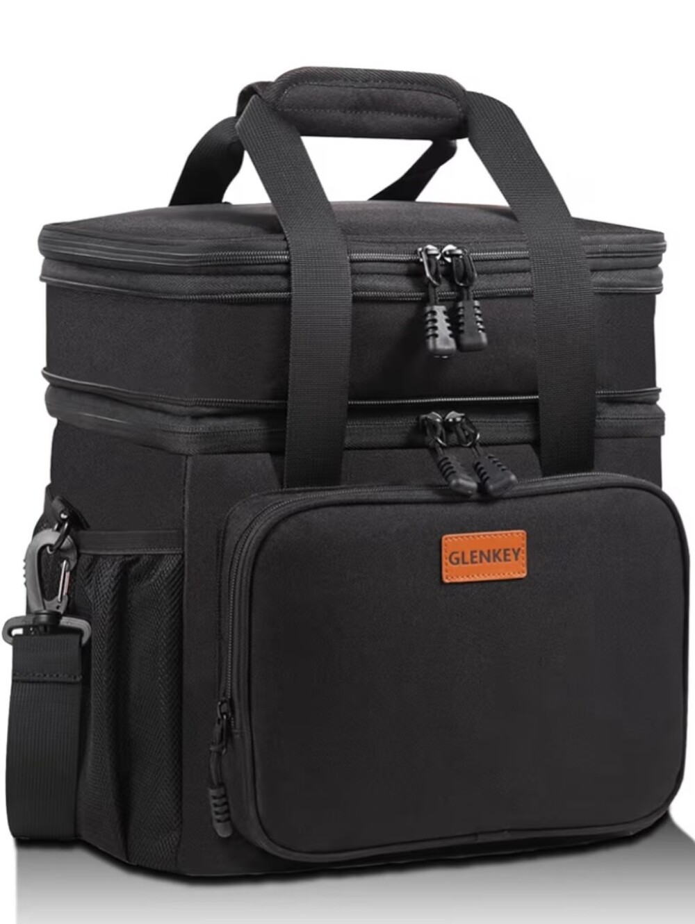 Expandable Lunch Box Cooler Bag - Insulated Soft Lunch Bag for Men Women - Large